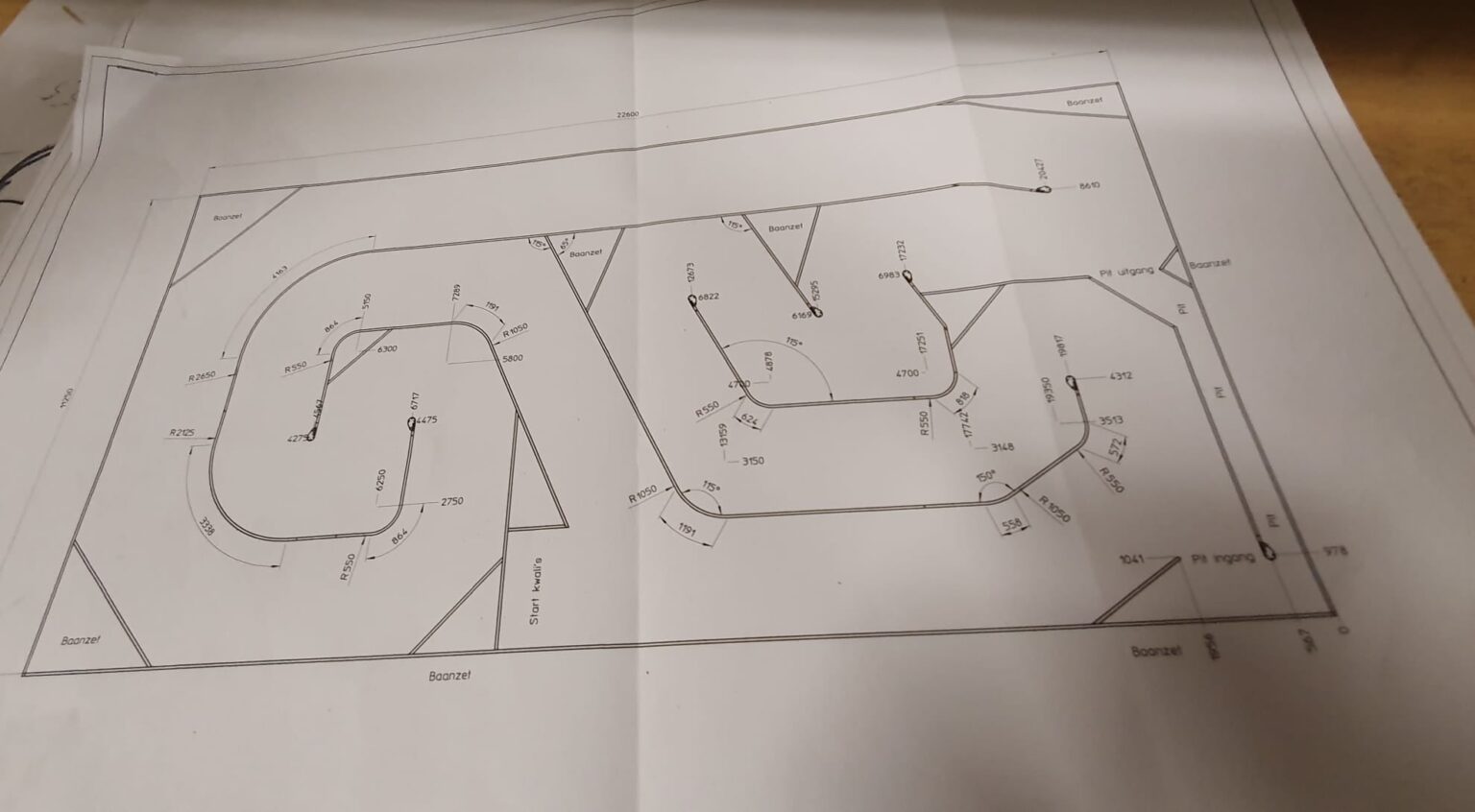 CAD layout van het circuit